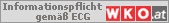 Informationspflich gemäß ECG